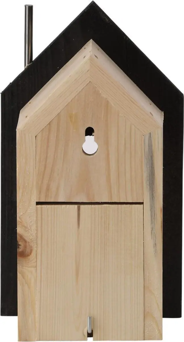 Esschert Design Vogelpot Bamboe - Beige - afbeelding 6 van 6