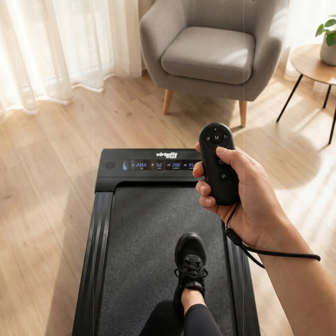 VirtuFit WP50 Walkingpad - 6 Programma's - 8 km/u - Zwart