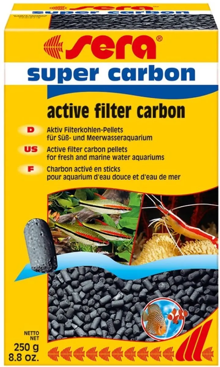 Sera Super Carbon Filtermedium 250g
