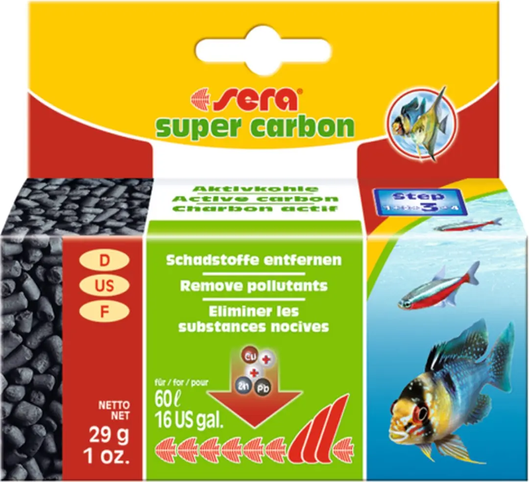 Sera Super Carbon Filtermedium 250g