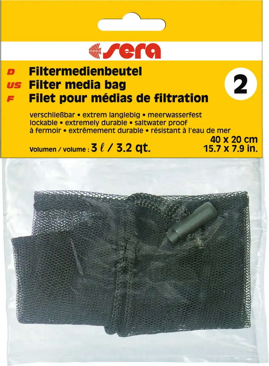 Sera Filterzakje Aquarium 3L