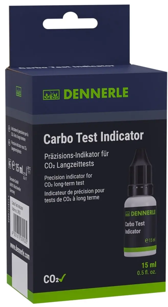 Dennerle Carbo Test Indicator Vloeistof 15ml