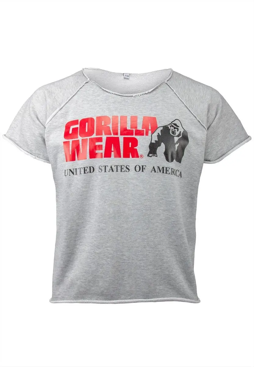 Gorilla Wear Classic Workout Top L/XL - Grijs