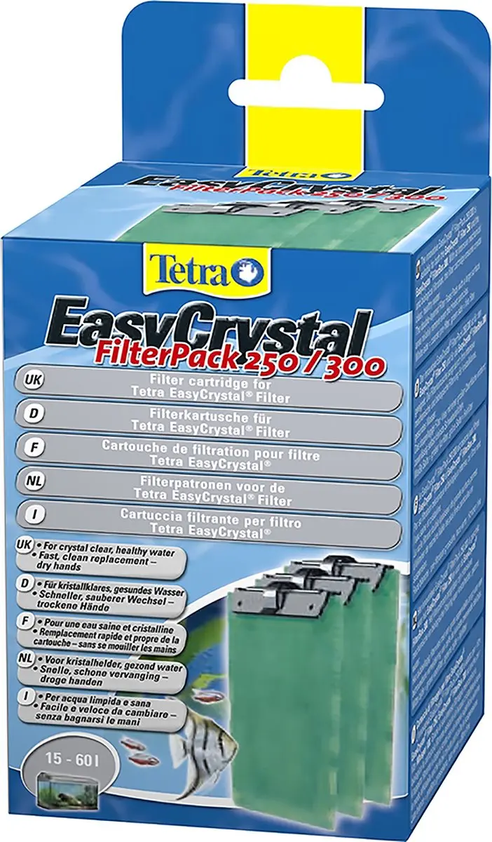 Tetra Tec EasyCrystal Filterpack 250/300l - 3 Stuks