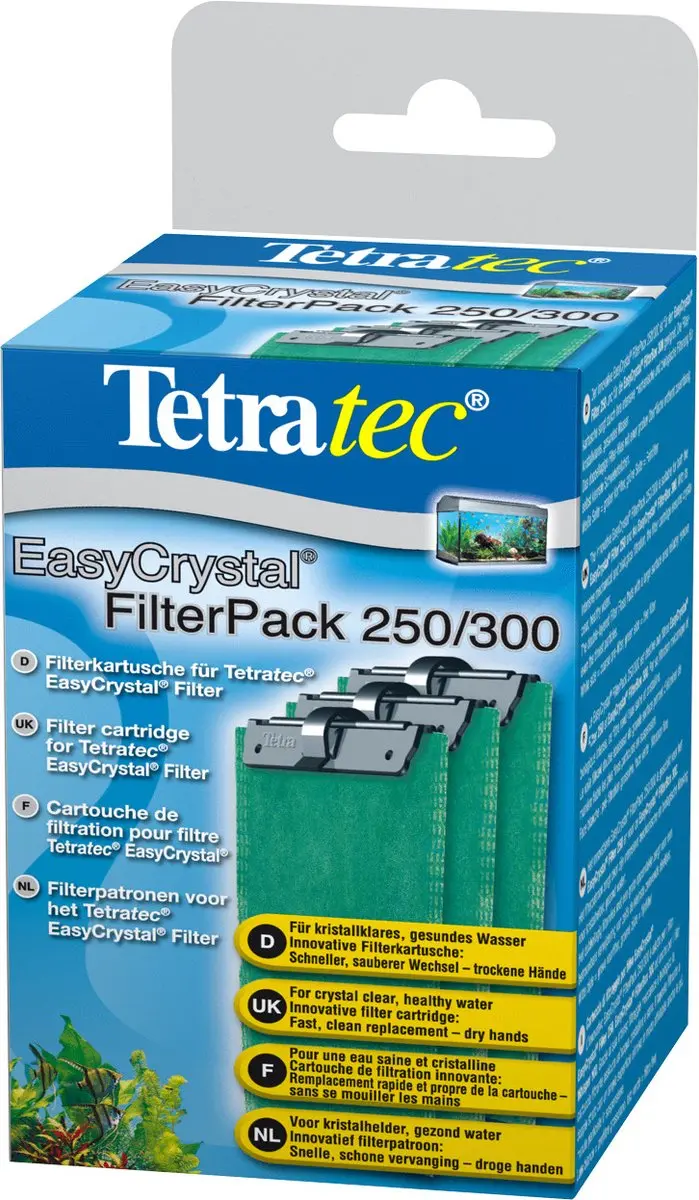 Tetra Tec EasyCrystal Filterpack 250/300l - 3 Stuks