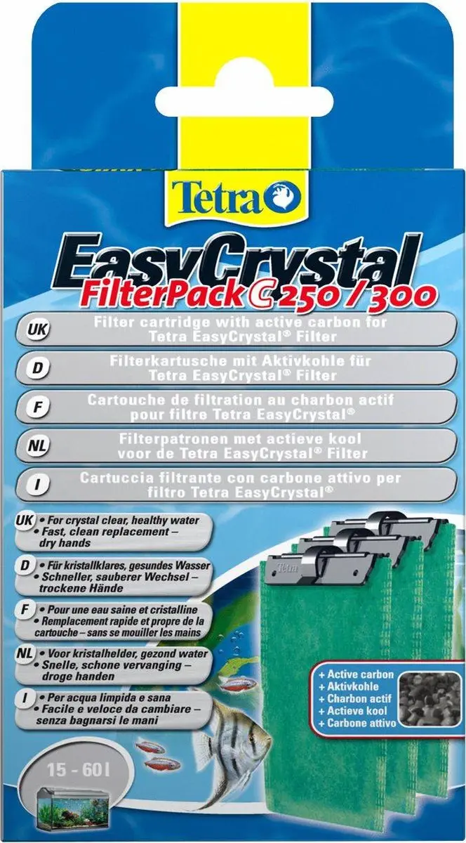 Tetra Tec EasyCrystal Filterpack 250/300l - 3 Stuks