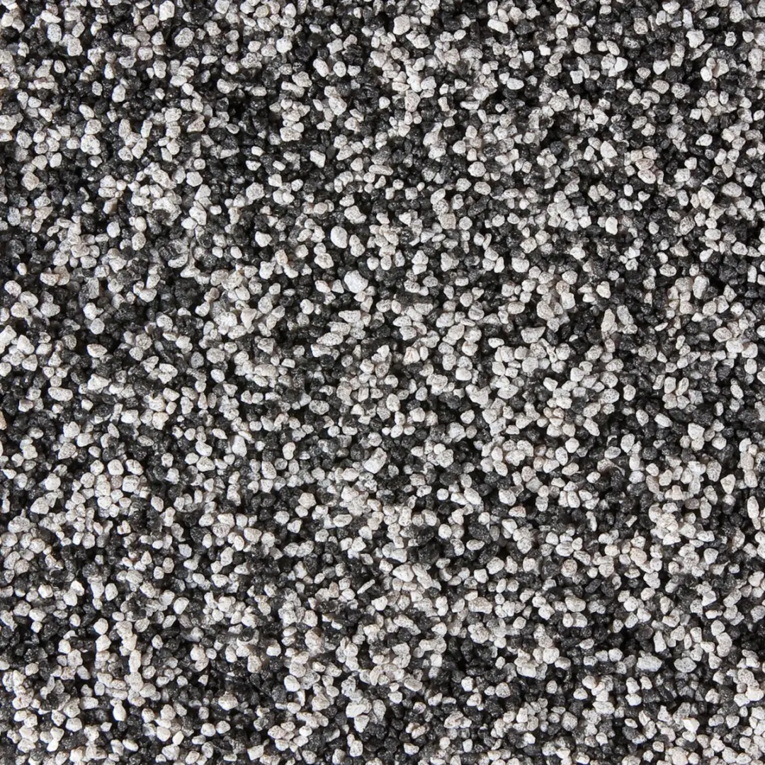 Flamingo Aquariumgrind Zwart/Wit 1 kg