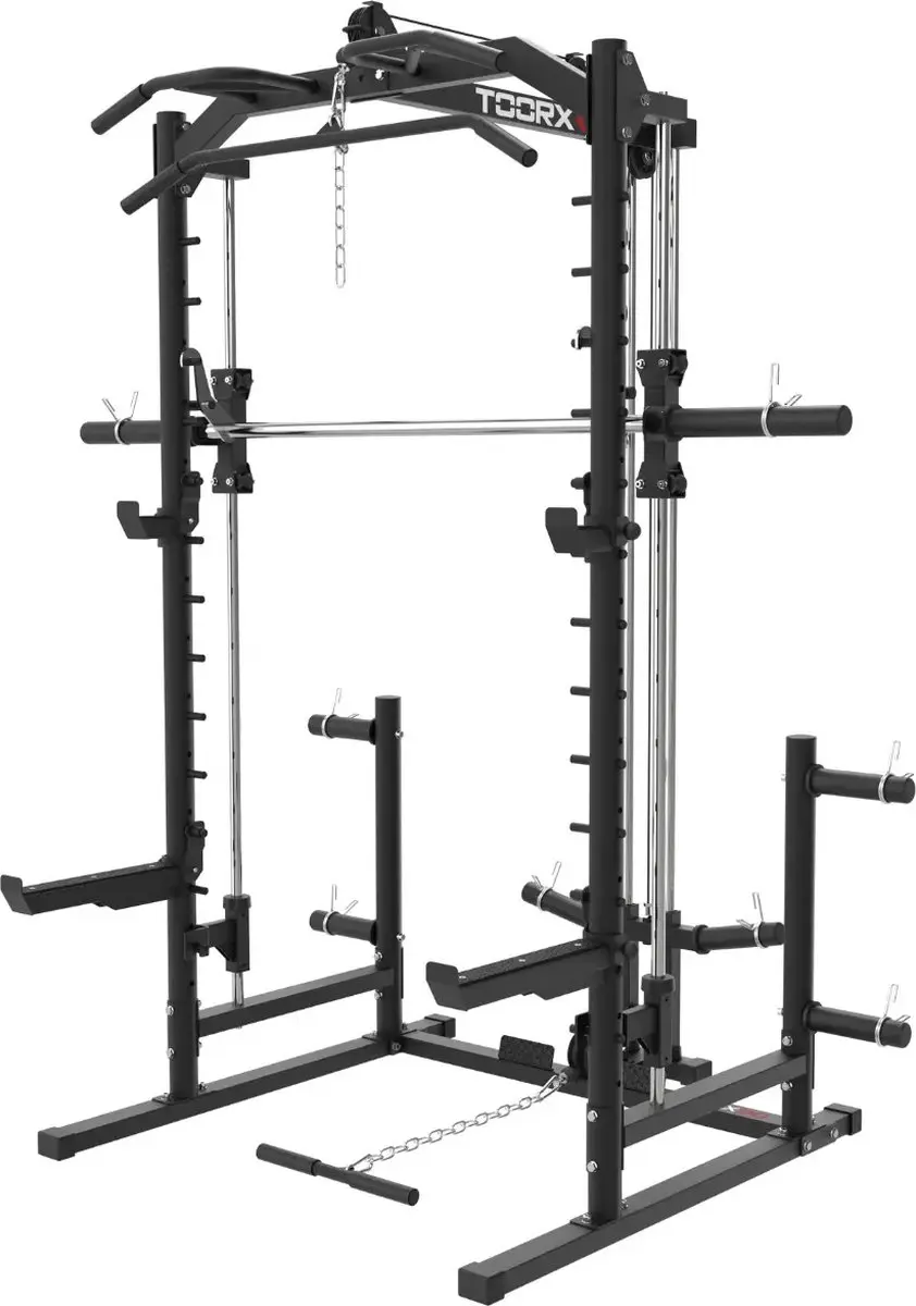 Toorx WLX-90S Smith Machine & Power Rack - 209cm - Zwart