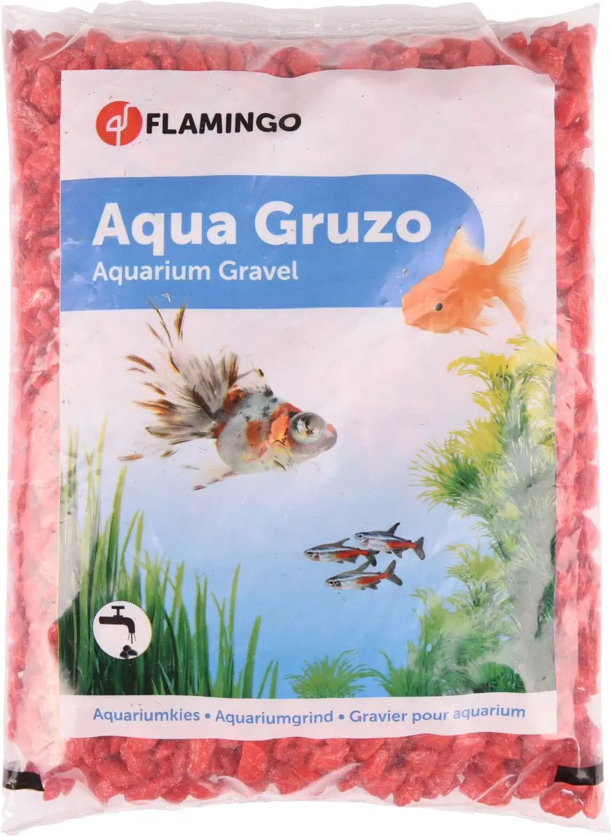 Flamingo Grind Neon Rood 1kg