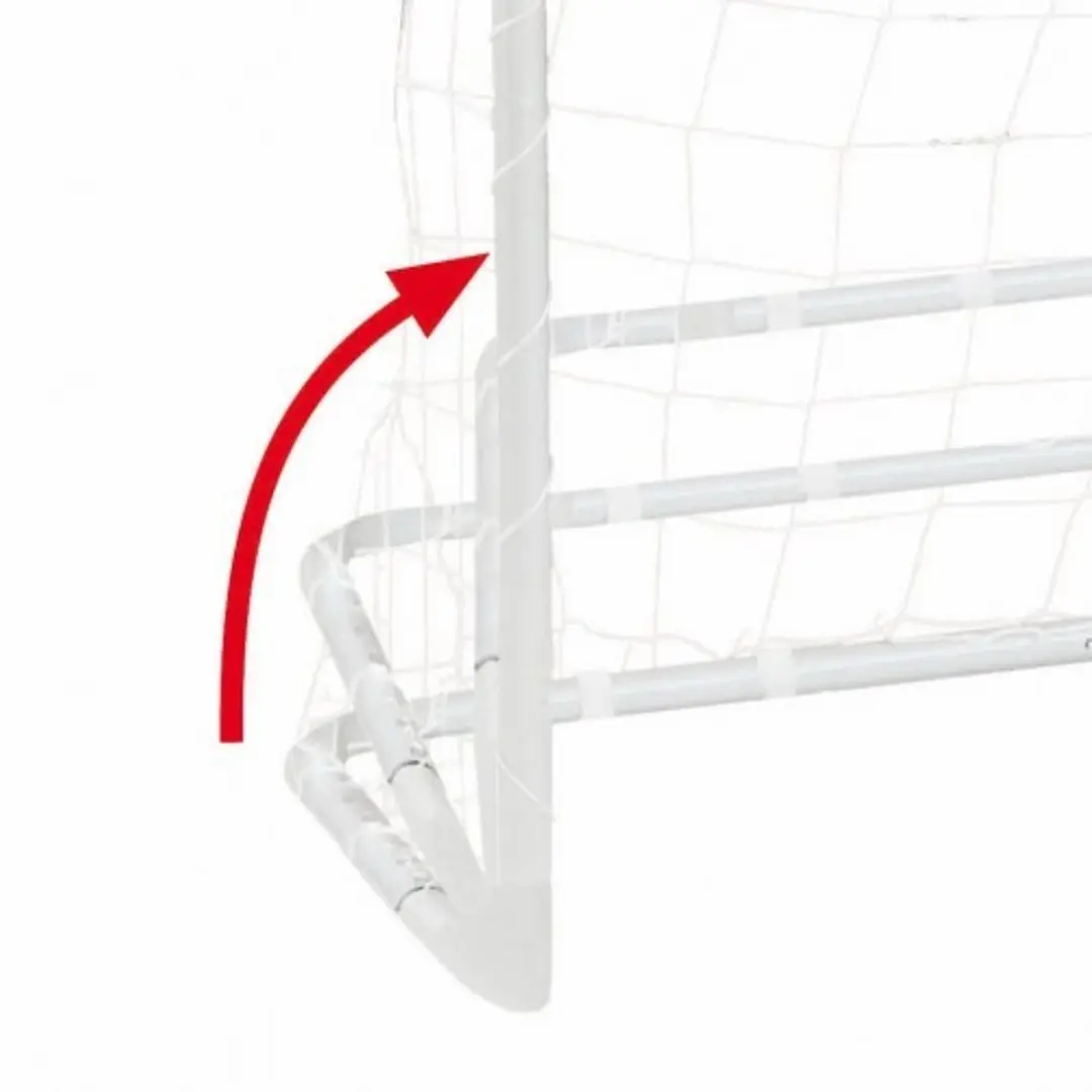 Garlando Foldy Goal Voetbaldoel 180x120cm - Inklapbaar - 6 Grondhaken - afbeelding 6 van 6