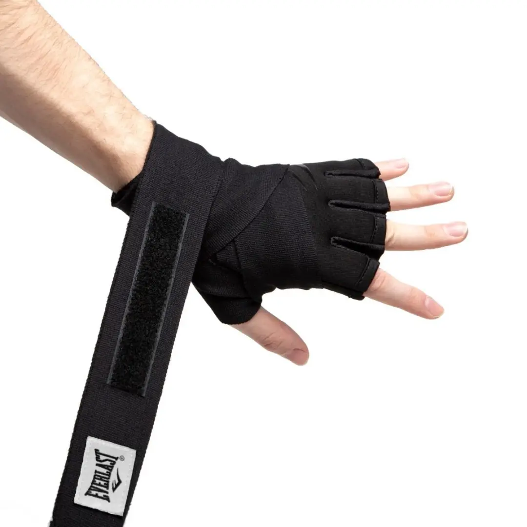 Everlast Fastwraps Binnenhandschoenen L - Zwart
