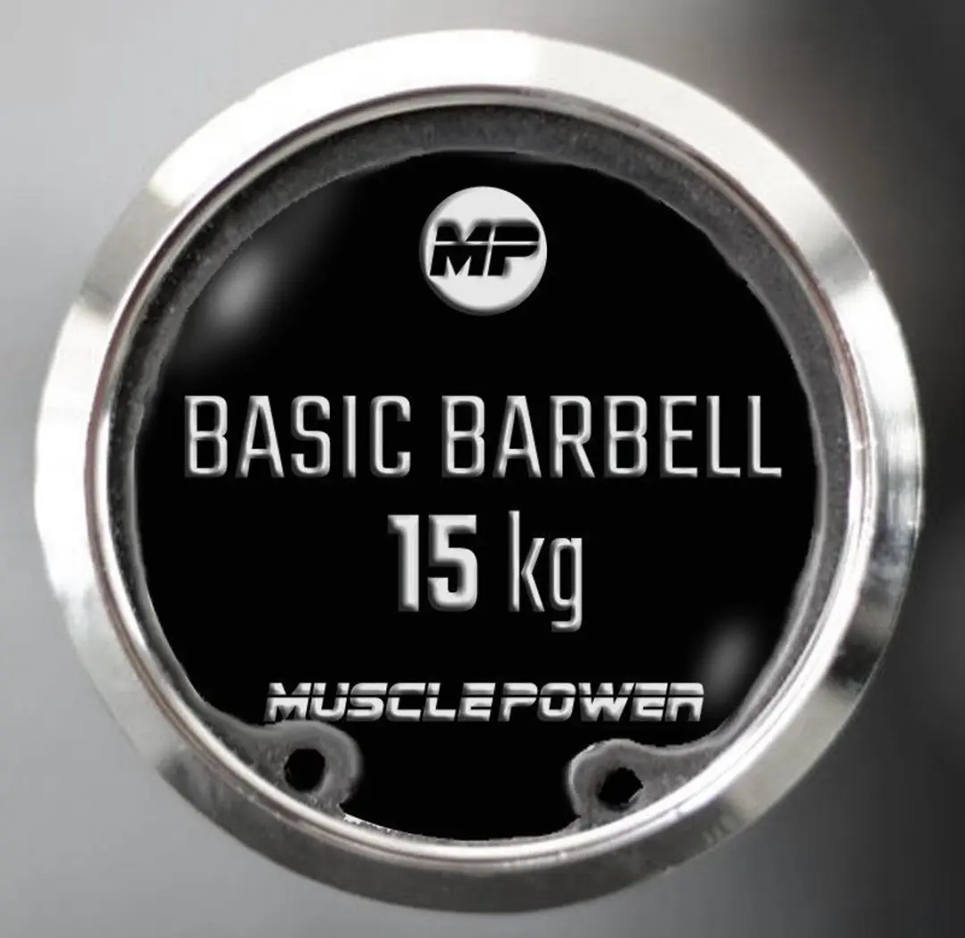 Muscle Power Olympische Halterstang 183cm - 14,5kg - Chroom