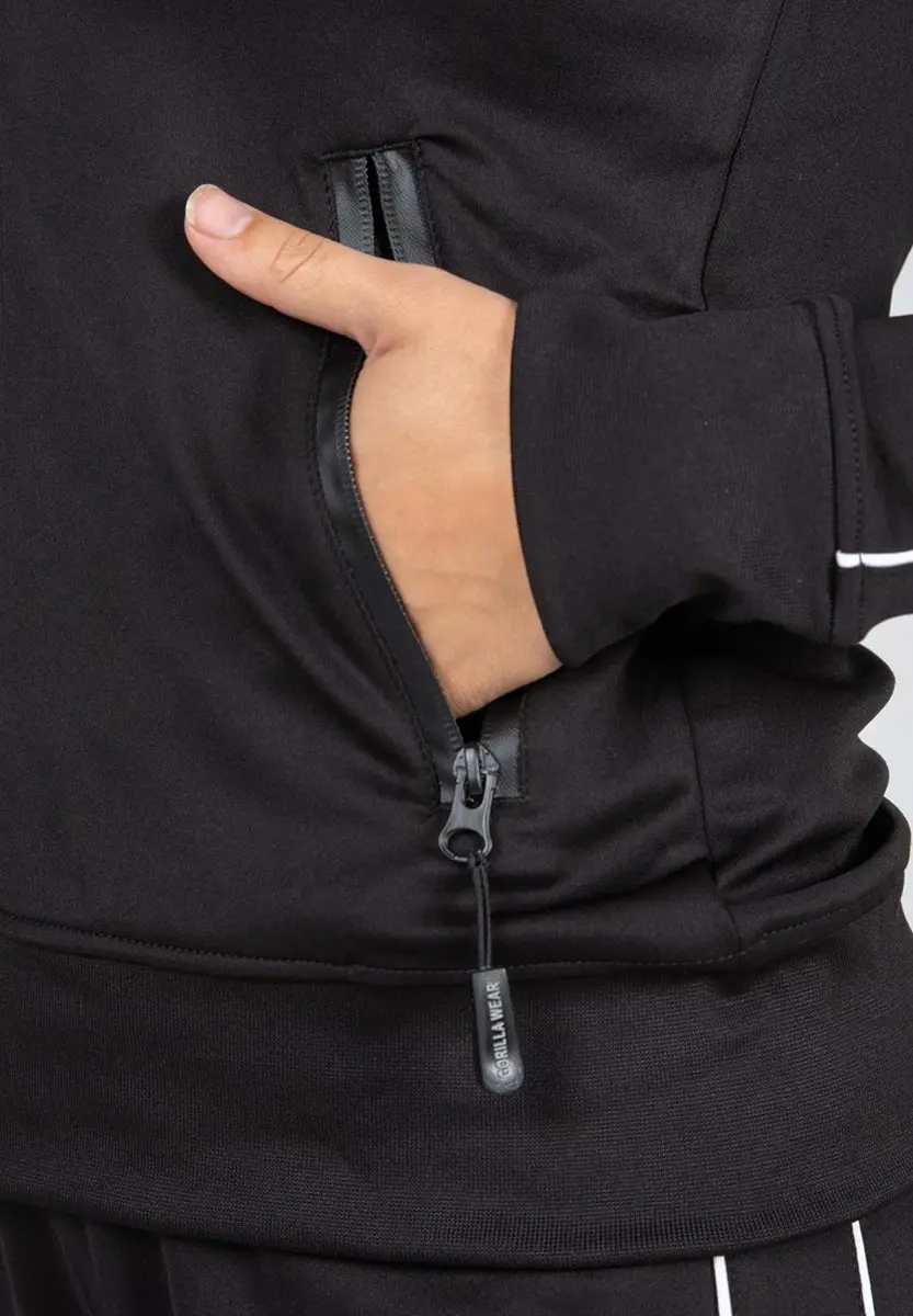 Gorilla Wear Montana Trainingsjas XS - Zwart