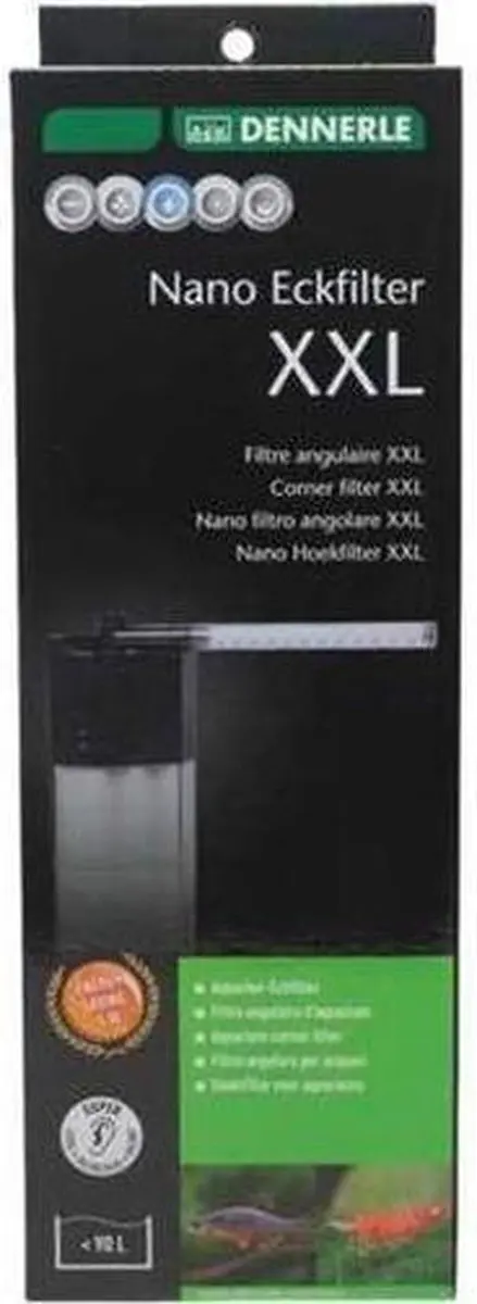 Dennerle Nano Hoekfilter XXL 390 l/h