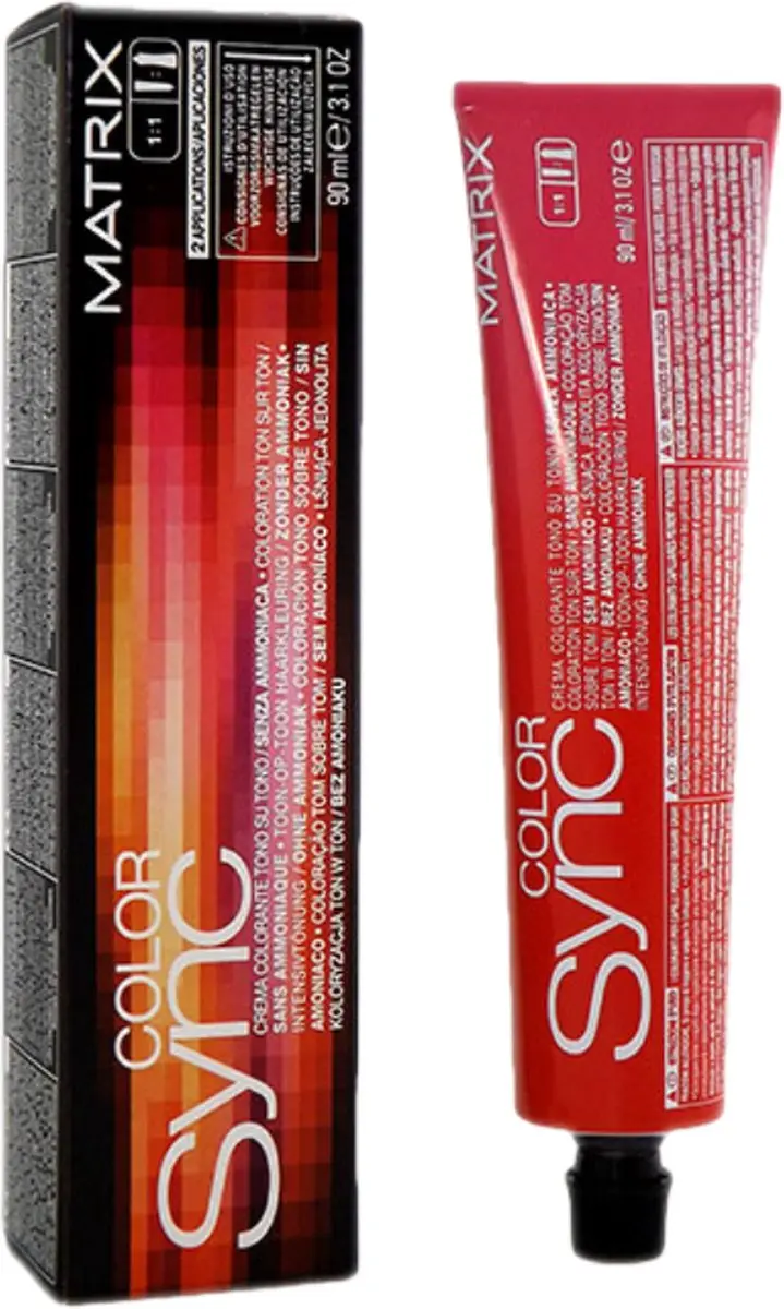 Matrix Color Sync 6BR Donker Blond Rood - 90ml