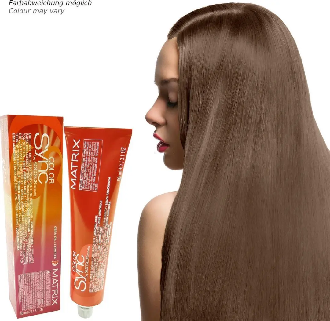Matrix Socolor Color Sync 6AG Dark Blonde Ash Gold - 90ml