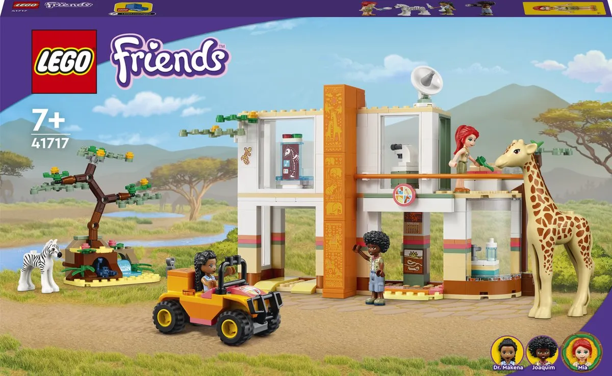 LEGO Friends Mia’s Wilde Dieren Bescherming 41717