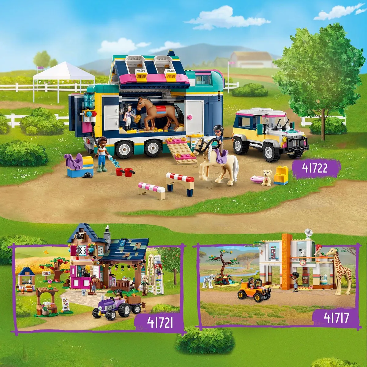 LEGO Friends Mia’s Wilde Dieren Bescherming 41717