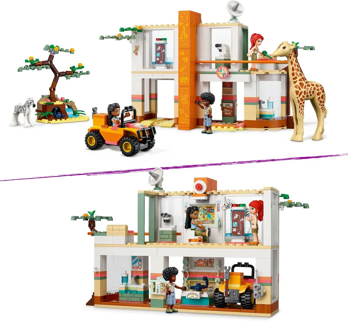 LEGO Friends Mia’s Wilde Dieren Bescherming 41717