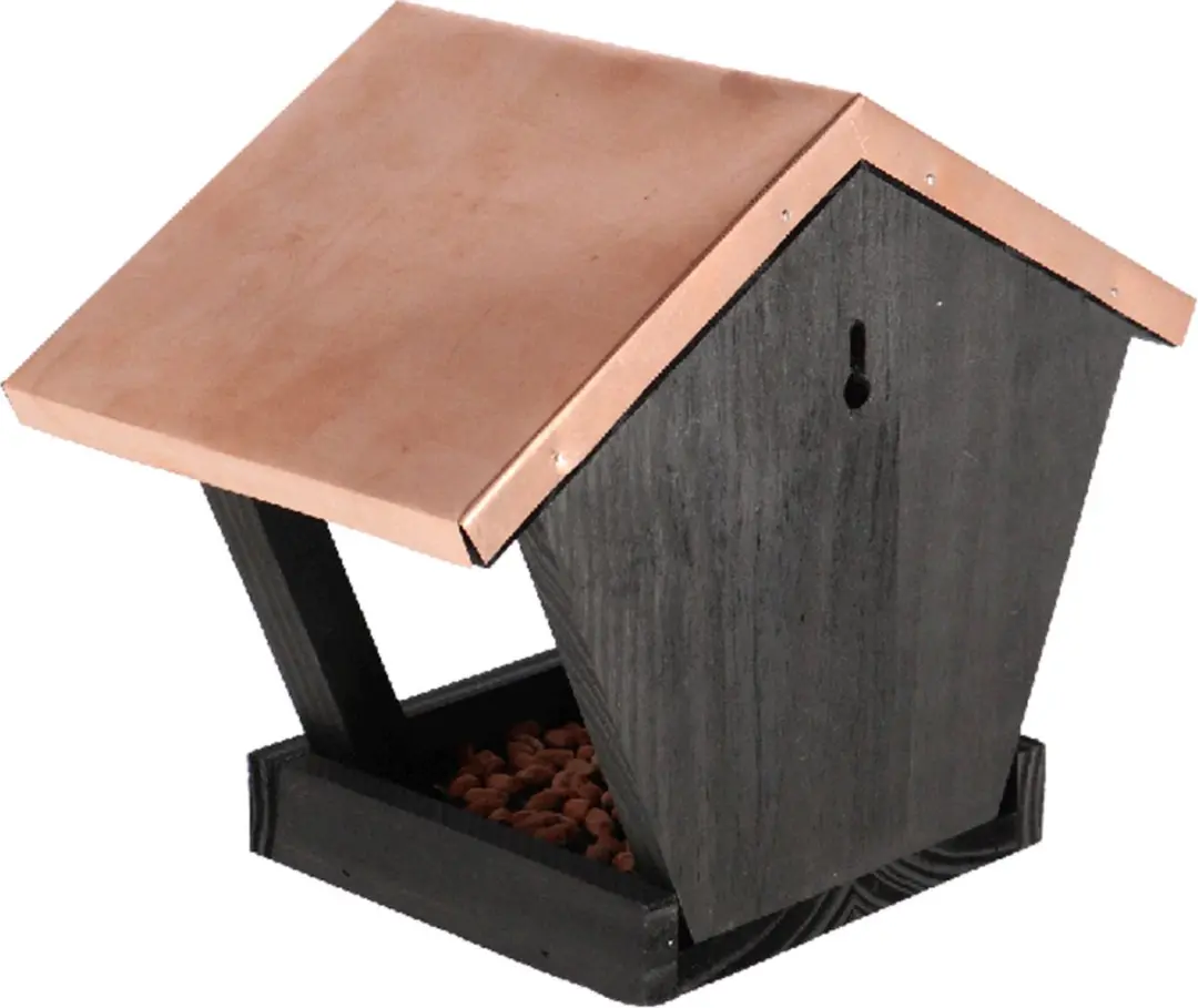 Esschert Design Hangend Vogelvoeder - KoperZwart