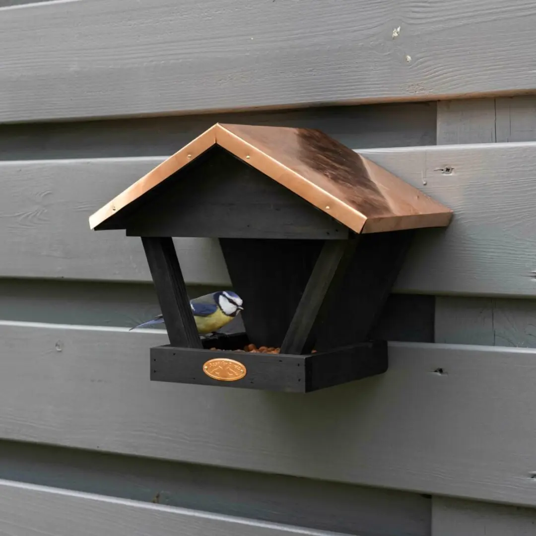 Esschert Design Hangend Vogelvoeder - KoperZwart