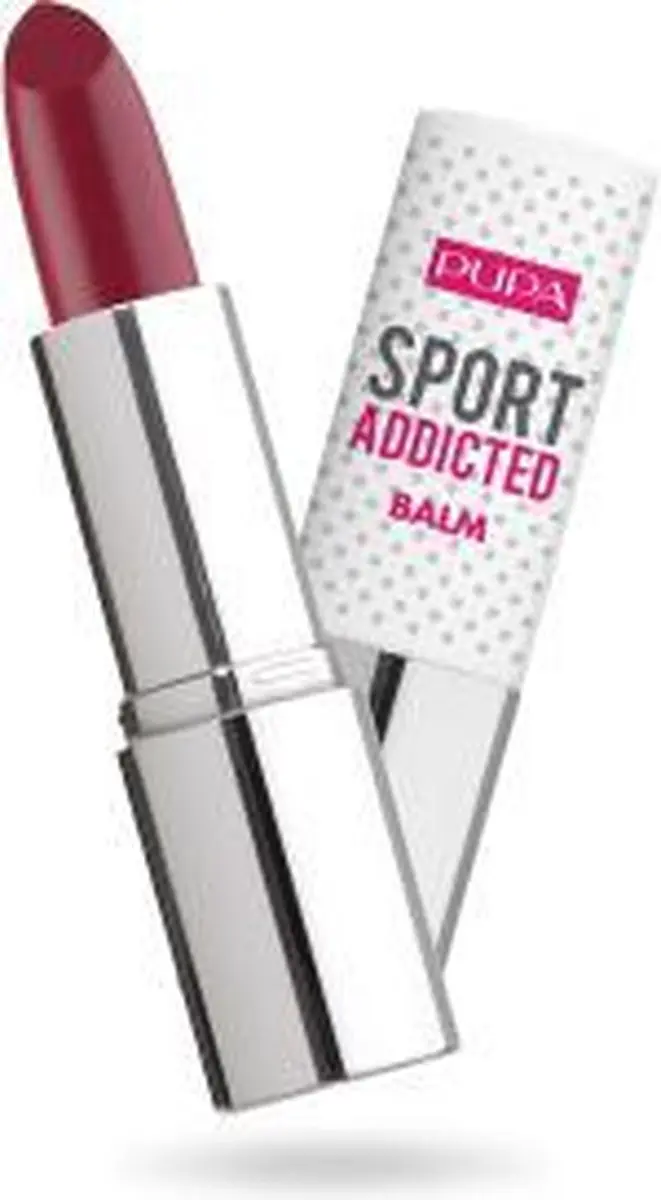 Pupa Milano Lip Make-Up Sport Addicted Lippenbalsem 003 Burgundy - 4ml
