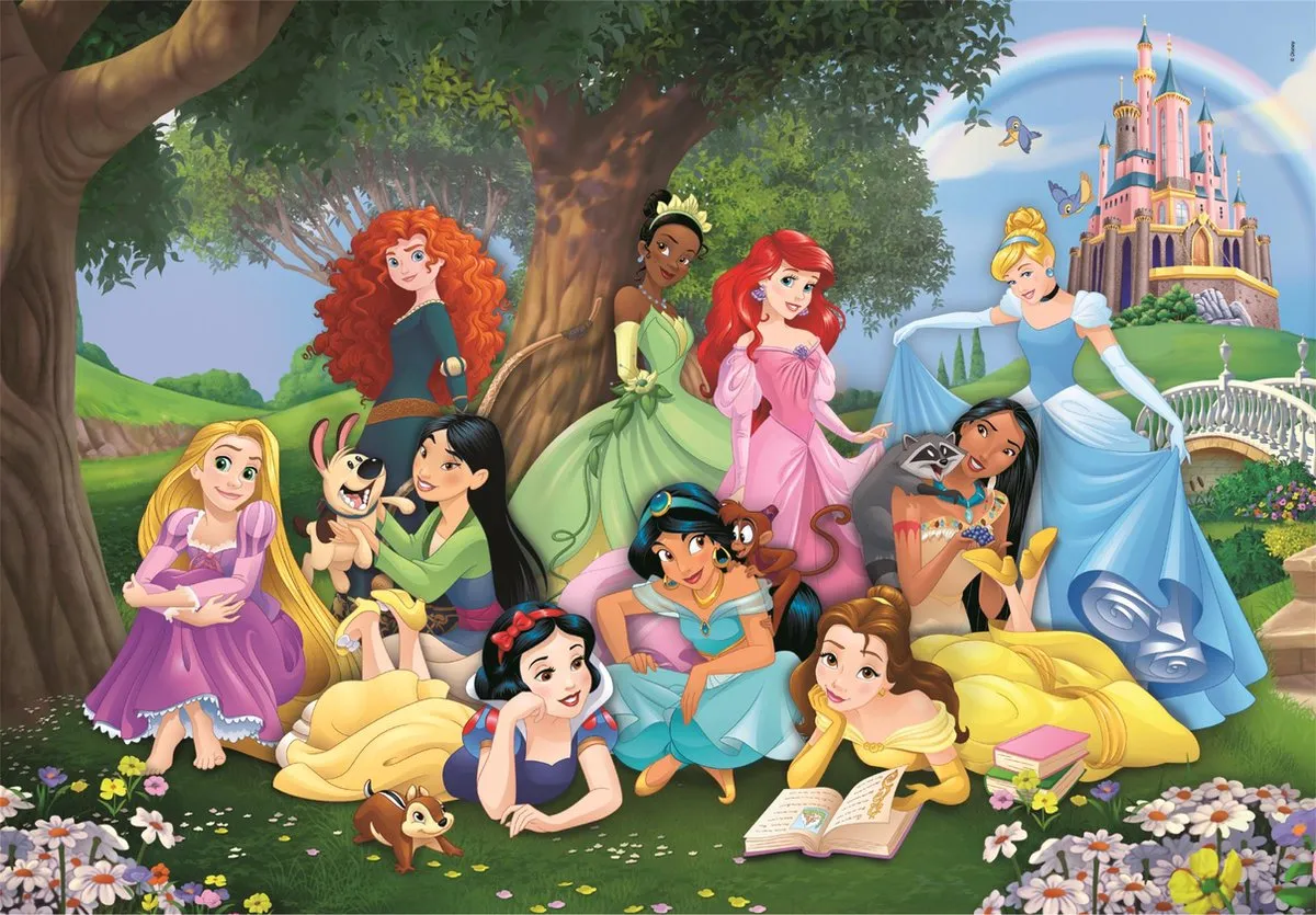 Clementoni Disney Princess Puzzel 104 Stukjes - Multicolor