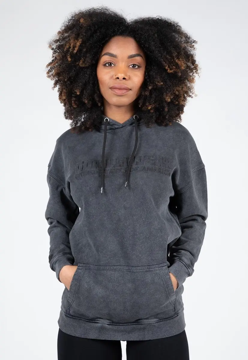 Gorilla Wear Crowley Dames Oversized Hoodie - Grijs L