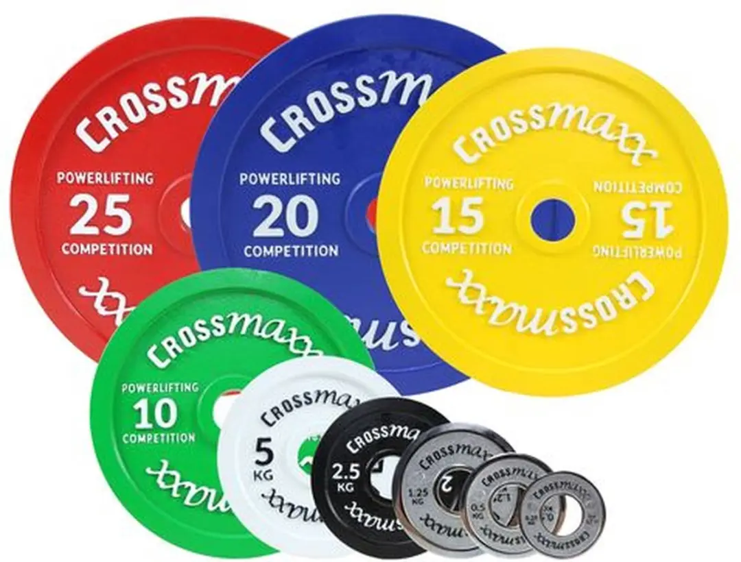 LifeMaxx Crossmaxx Calibrated Plate 20kg - Blauw