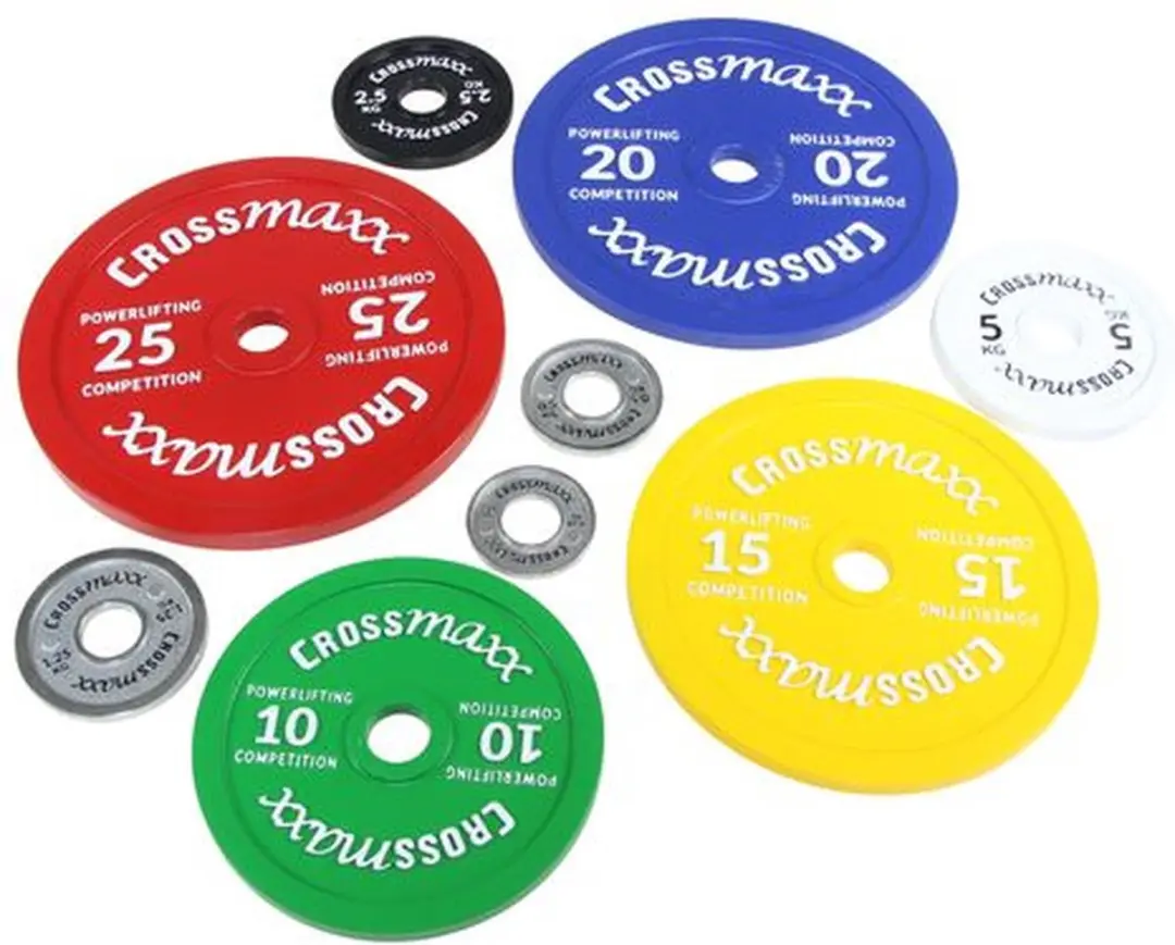 LifeMaxx Crossmaxx Calibrated Plate 20kg - Blauw