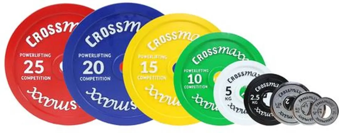LifeMaxx Crossmaxx Calibrated Plate 20kg - Blauw