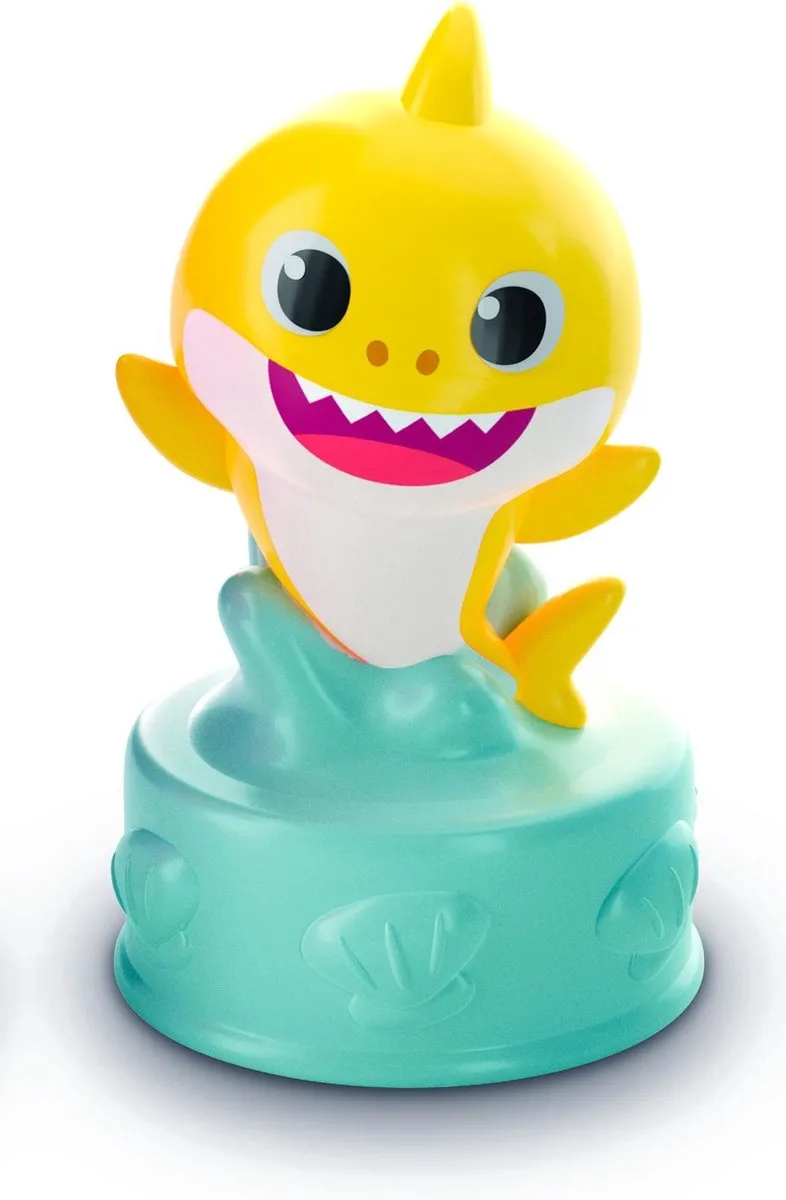 Clementoni Baby Shark Emmer Blokken - 10 Stuks - Multicolor