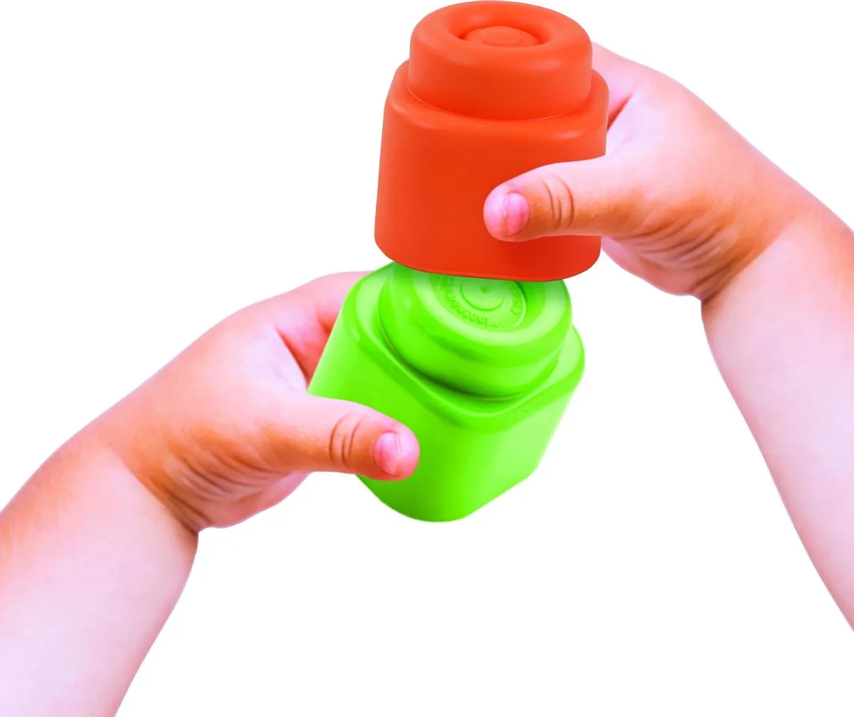 Clementoni Baby Shark Emmer Blokken - 10 Stuks - Multicolor