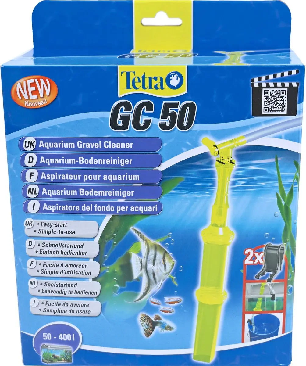 Tetra Tec GC50 Bodemreiniger - Aquariumfilter 50-400L