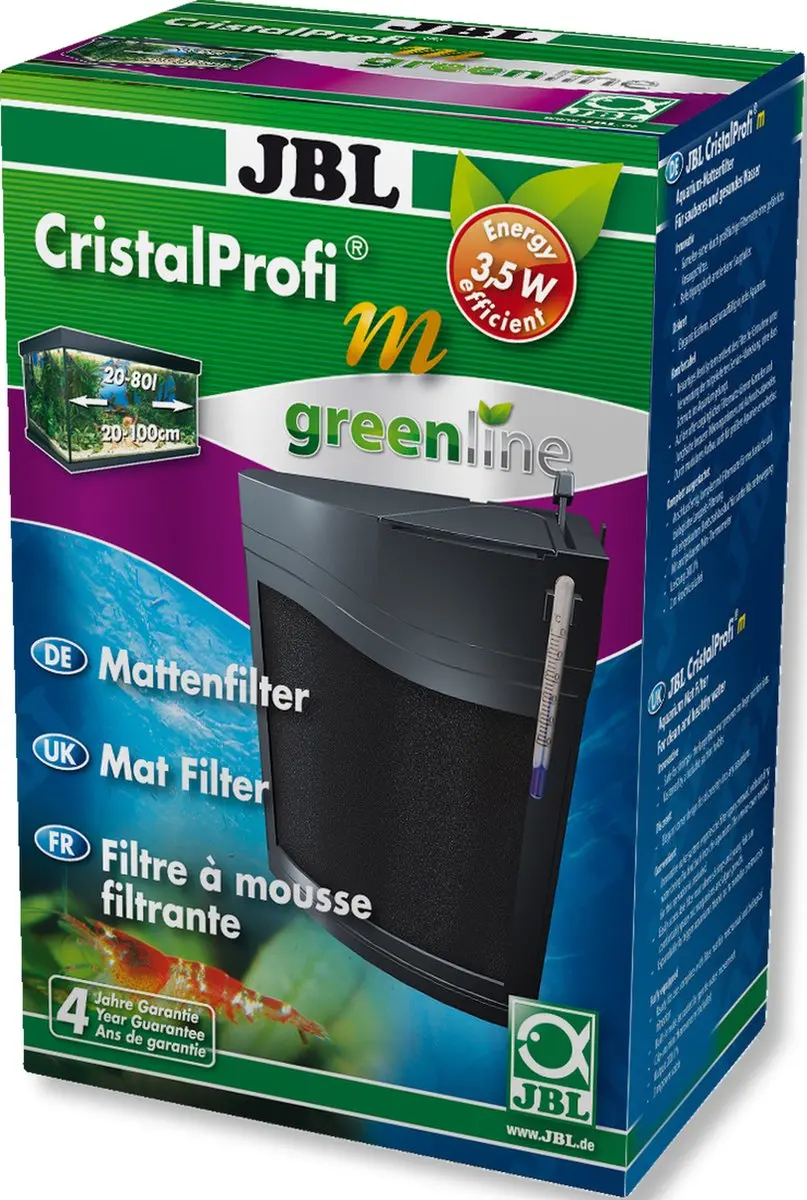 JBL CristalProfi m Greenline Aquariumfilter 100 l/h