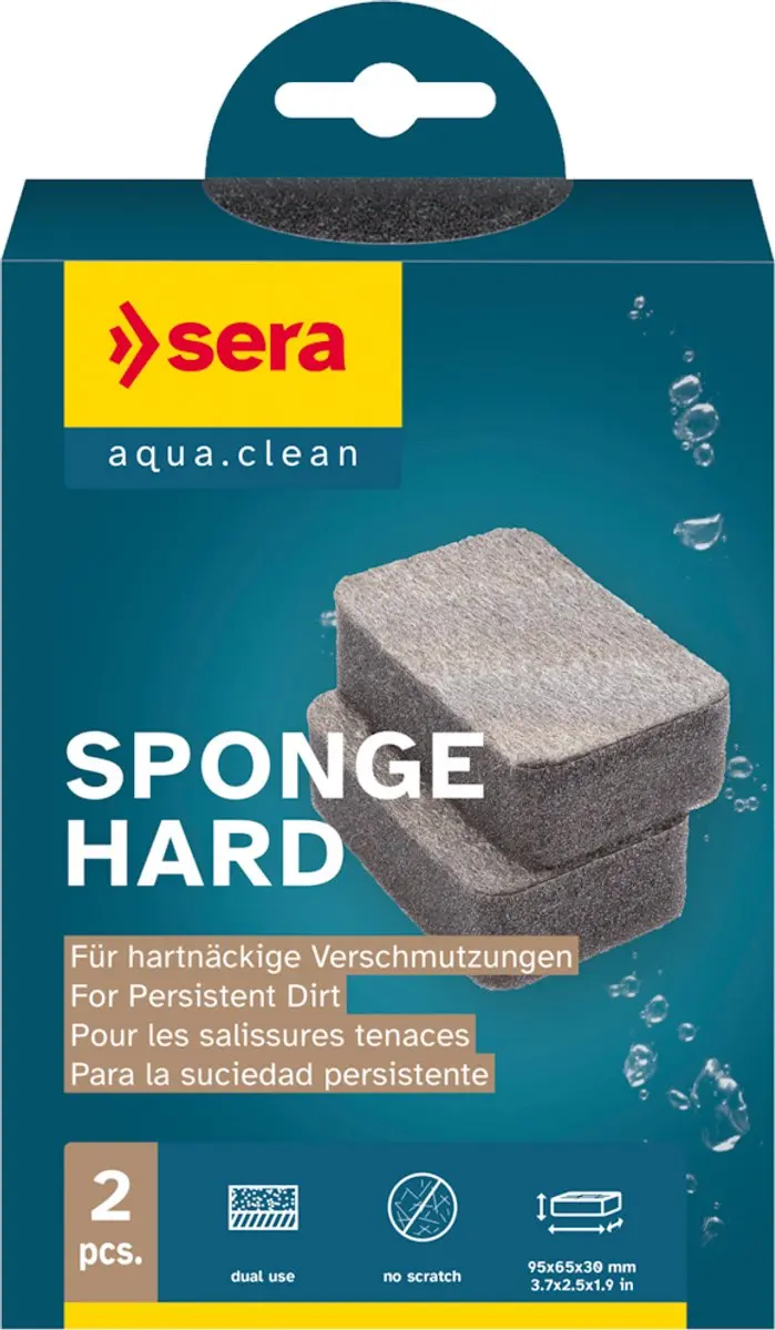 Sera Sponge Hard Grijs