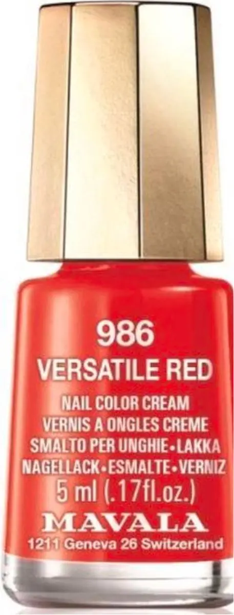 Mavala Mini Color 986 Versatile Red Nagellak 5ml