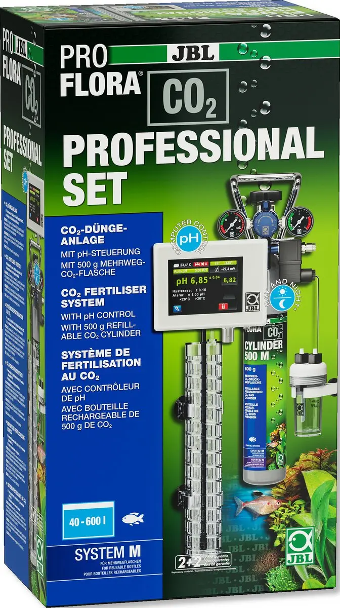JBL ProFlora CO2 Professional Set M+ CO2 Bemestingsinstallatie