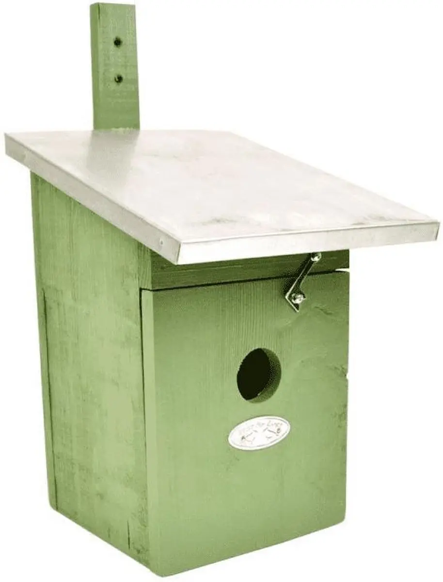 Esschert Design Houten Koolmeeskast Grijs
