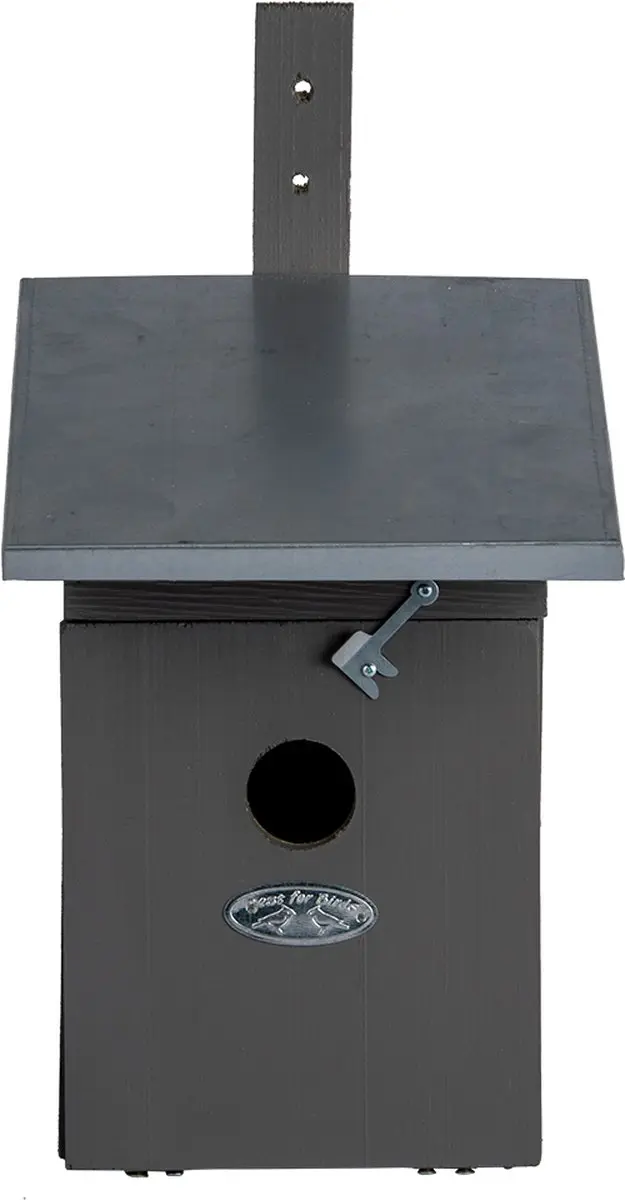 Esschert Design Houten Koolmeeskast Grijs