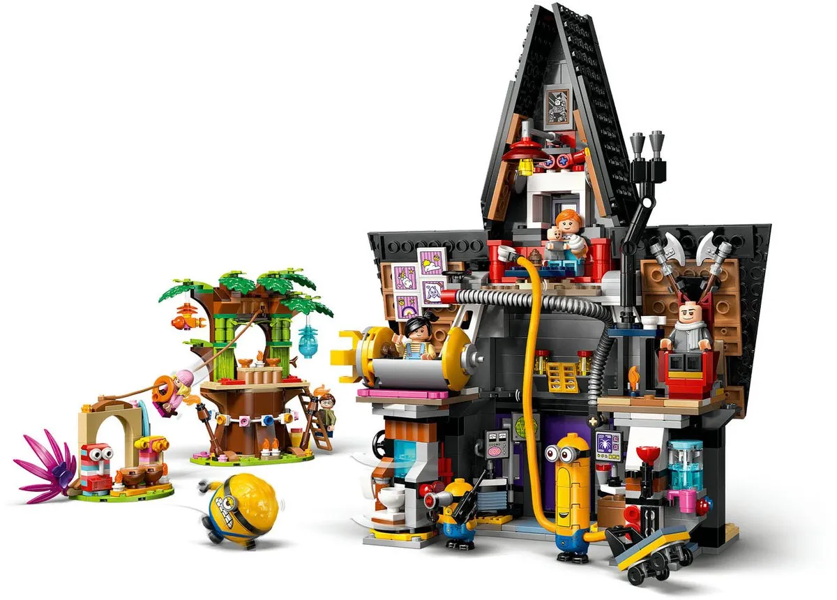 LEGO Despicable Me 4 Huis van de Minions 75583 - 868 Stukken