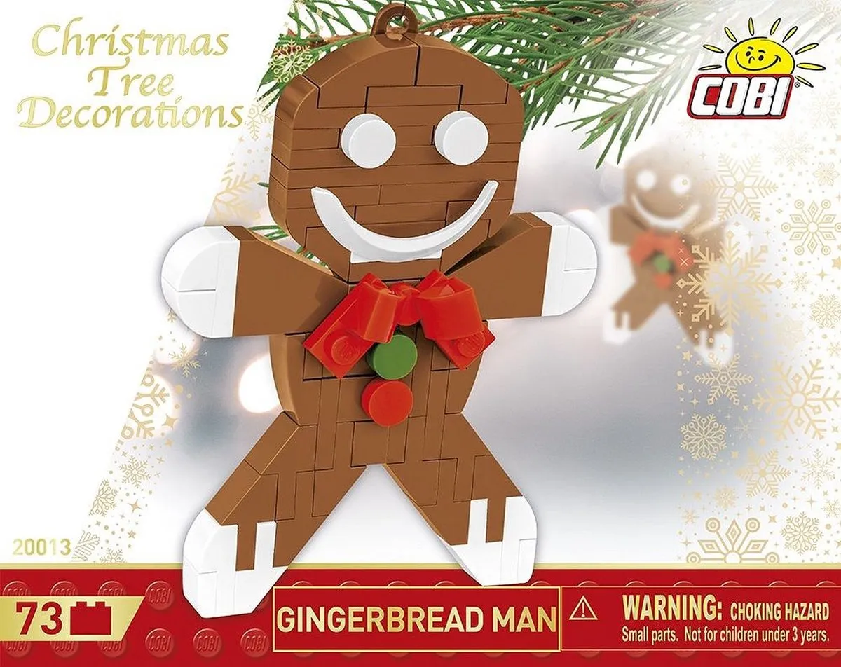 Cobi Peperkoekmannetje COBI-20013 - 73 Stukken - Meerkleurig