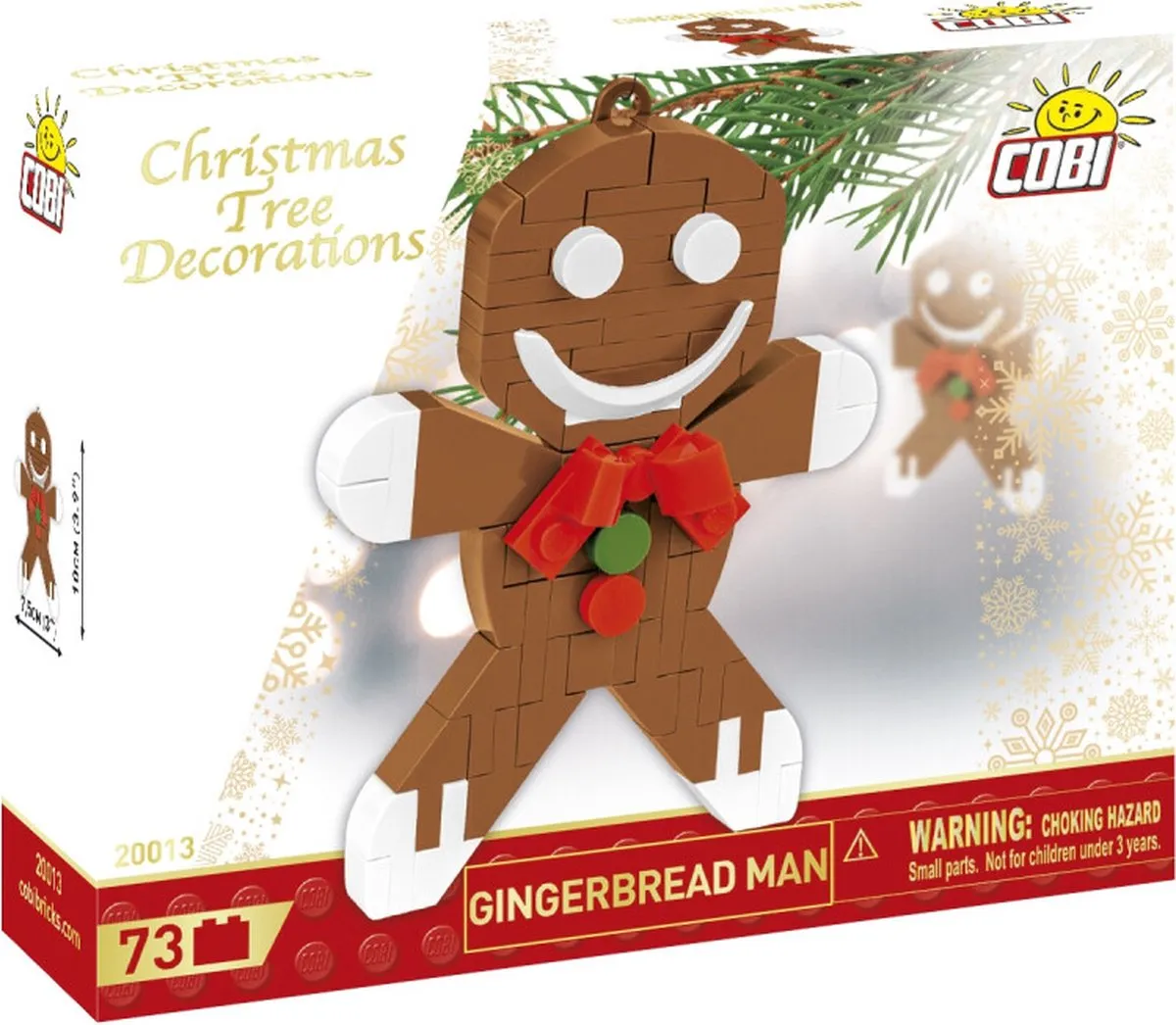 Cobi Peperkoekmannetje COBI-20013 - 73 Stukken - Meerkleurig