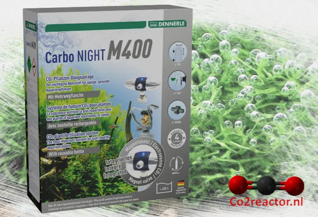 Dennerle Carbo Night M400 Aquarium CO2 Systeem