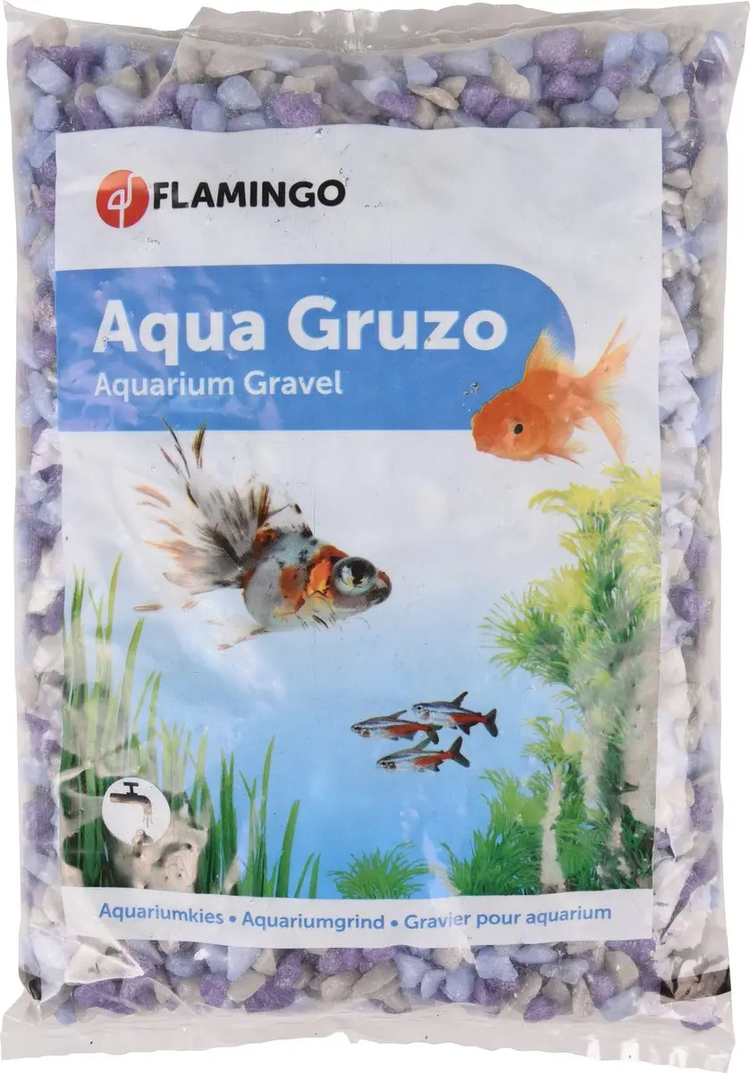 Flamingo Aquarium Grind Paars - 1 kg