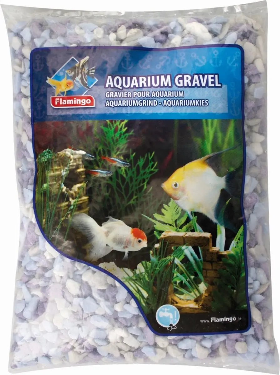Flamingo Aquarium Grind Paars - 1 kg