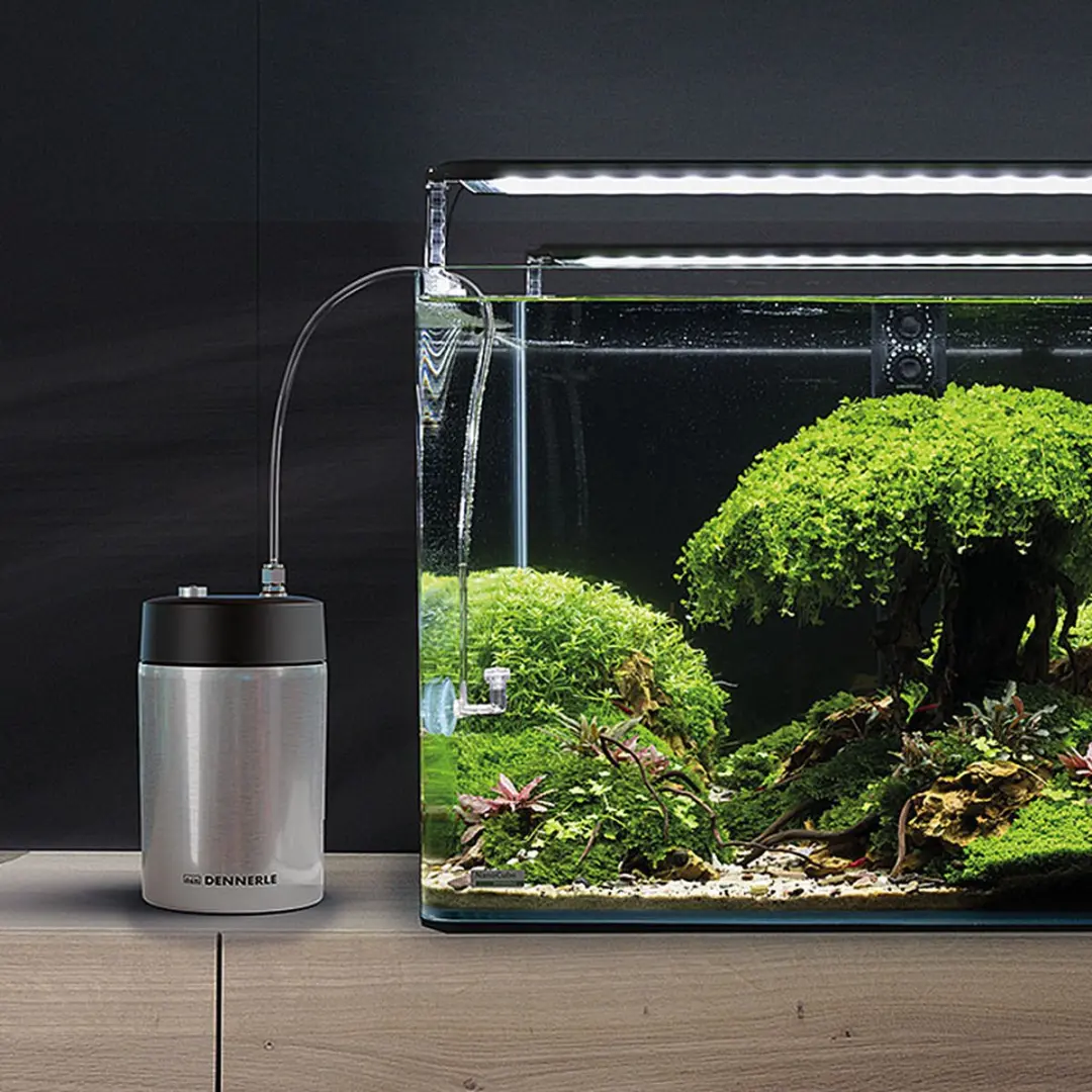 Dennerle Carbo Bio Style 120 CO₂ Waterverbeteraar - Grijs/Zwart