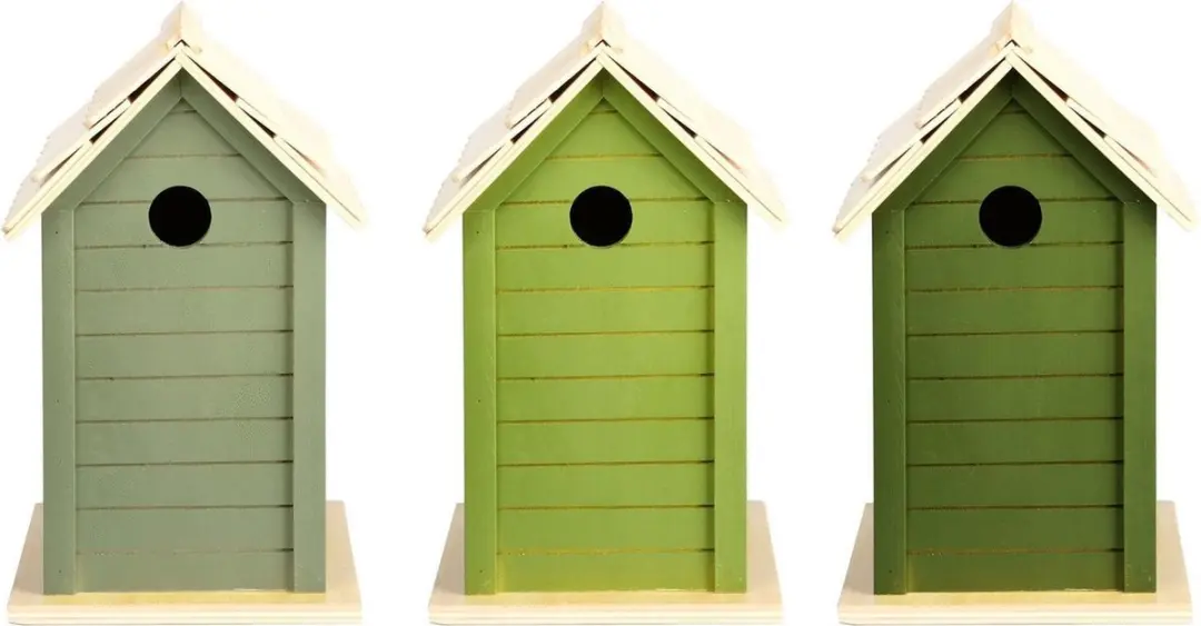 Esschert Design Pimpelmees Mintgroen Hangend Vogelhuis - 1 Inloop - afbeelding 2 van 2