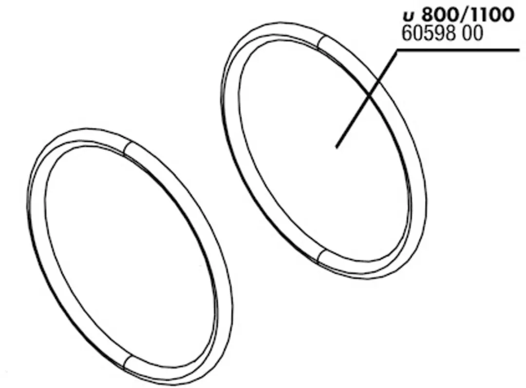 JBL ProFlow O-Ring & Slangaansluiting U800/1100