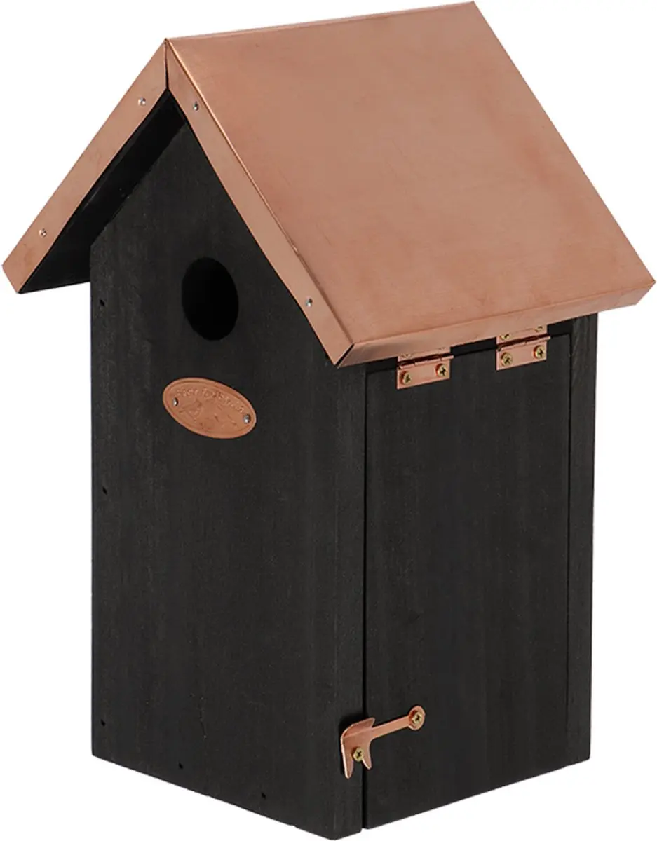 Esschert Design Koper M Hangend Vogelvoeder - Zwart - afbeelding 6 van 6